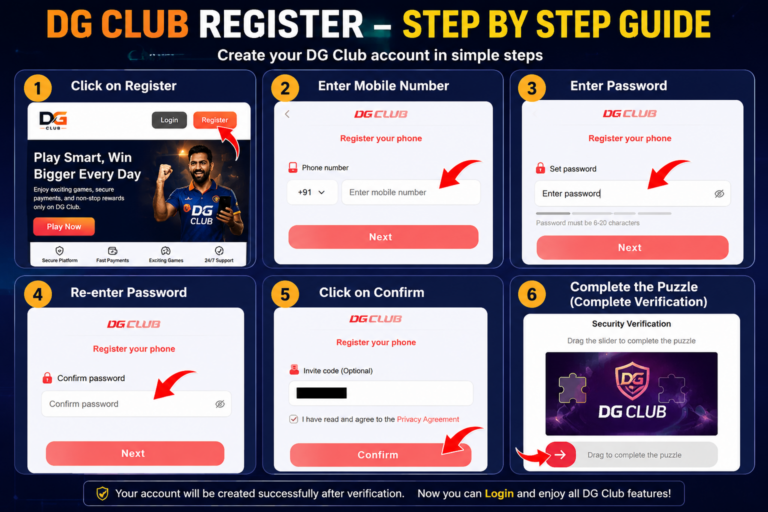dg club register bonus